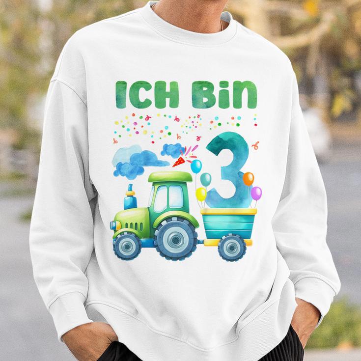 Children's Ich Bin 3 Jahre Alt Tractor Sweatshirt Geschenke für Ihn