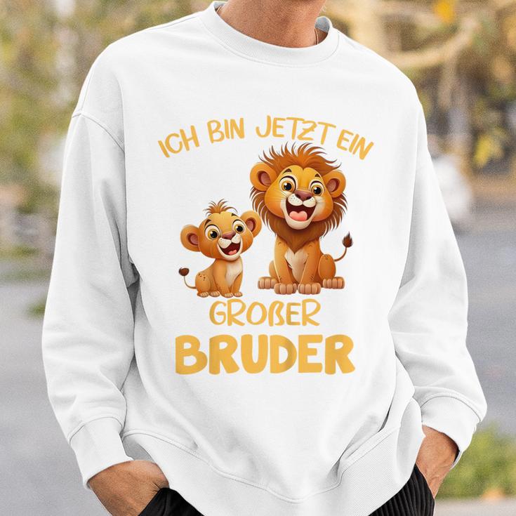 Children's Ich Bin Jetzt Ein Großer Bruder Löwen Motif Sweatshirt Geschenke für Ihn