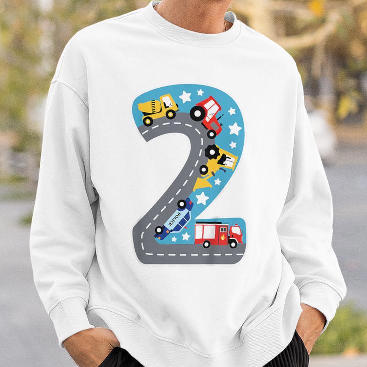 Children's Kinder 2 Geburtstag Junge 2 Jahre Sweatshirt Geschenke für Ihn