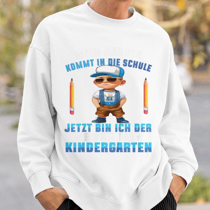 Children's Mein Bruder Kommt In Die Schule Boss Im Kindergarten Sweatshirt Geschenke für Ihn