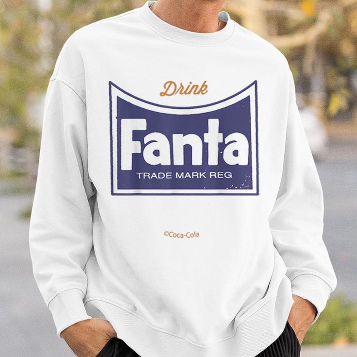 Coca-Colaintage Fanta Logo Drink Fanta Trade Mark Reg Sweatshirt Geschenke für Ihn