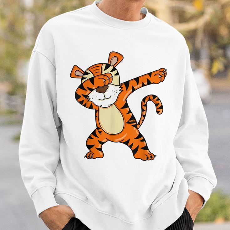 Dabbing Tiger Boys Tiger Dab Sweatshirt Geschenke für Ihn