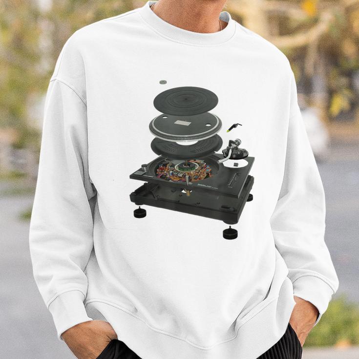 Dj Turntable 1210 Mk2 Sweatshirt Geschenke für Ihn