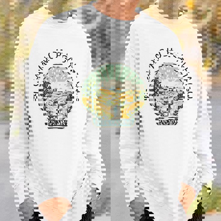 El Camino De Santiago De Compostela Souvenir Buen 2024 Sweatshirt Gifts for Him