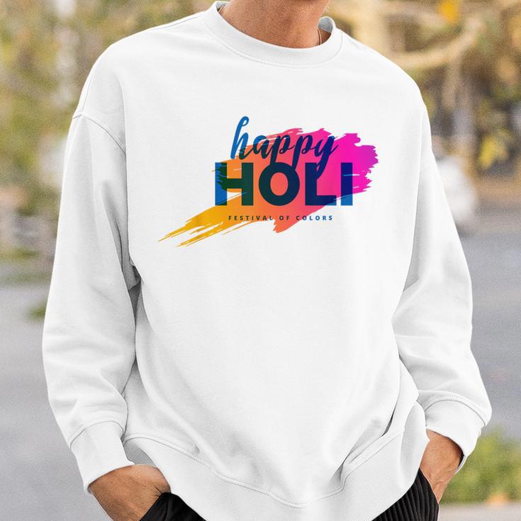 Festival Of Colors Happy Holi Sweatshirt Geschenke für Ihn