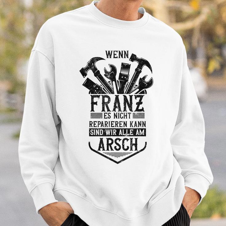 Franz First Name Franz Gray Sweatshirt Geschenke für Ihn