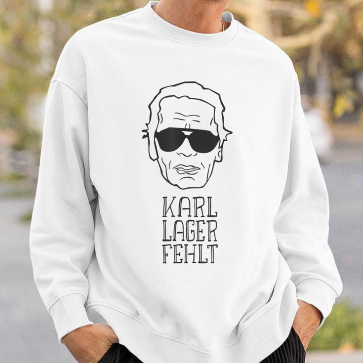 Karl Lager Fehlt Modezar Fashion er Rip Sweatshirt Geschenke für Ihn