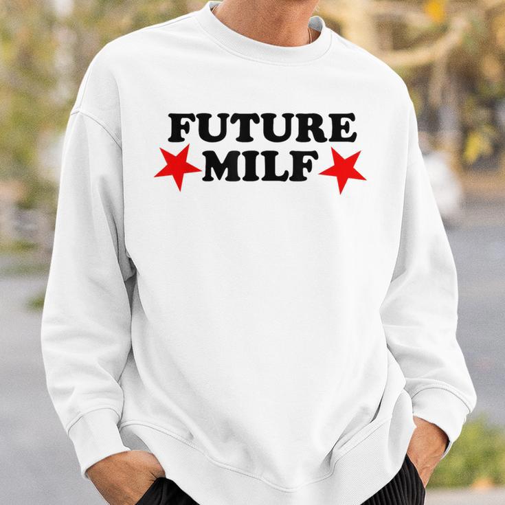 Future Milf Retro Sweatshirt Geschenke für Ihn