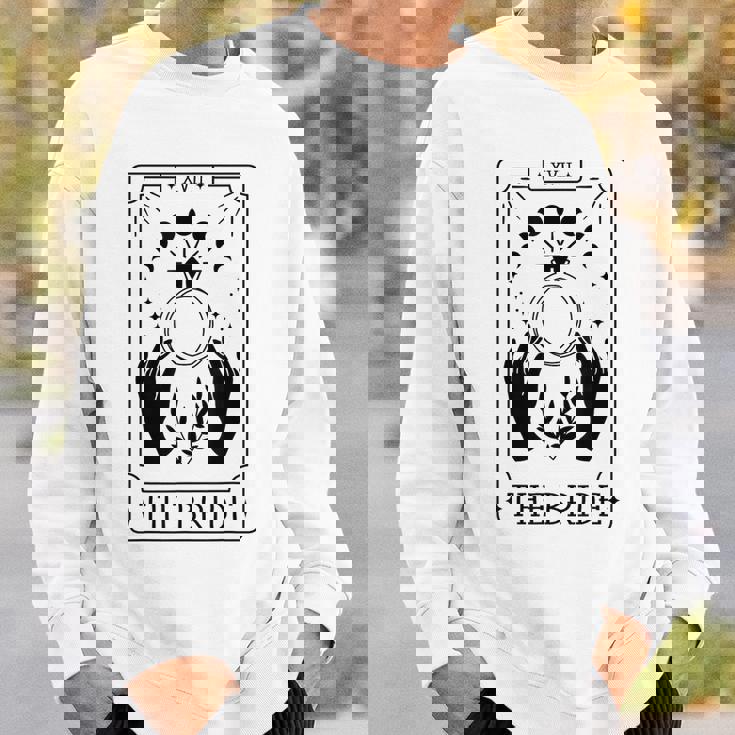 Gothic Bride Bridesmaid Tarot Bridal Party Bachelorette Sweatshirt Gifts for Him