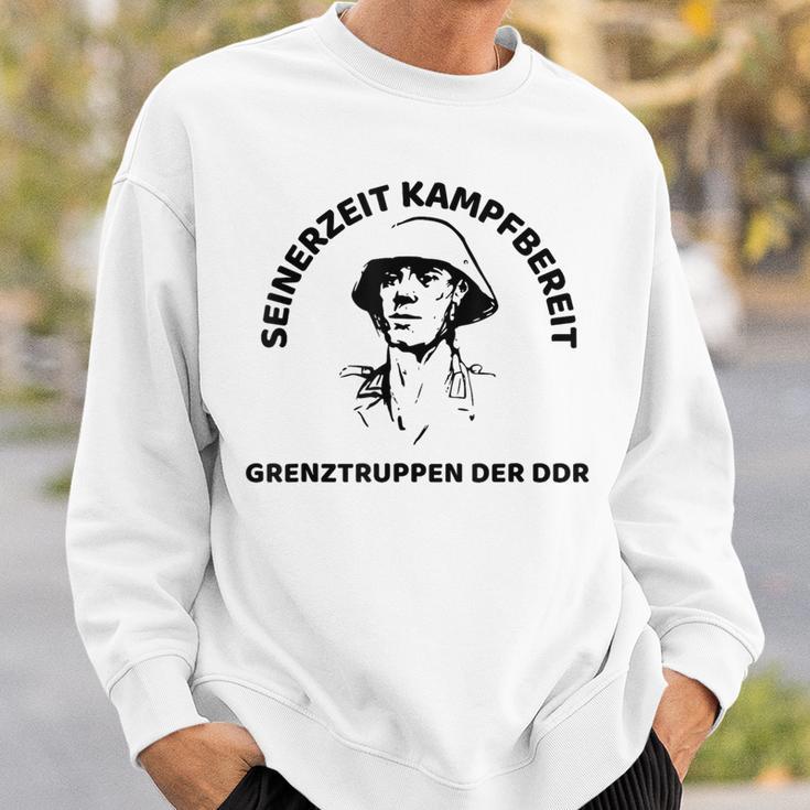 Grenztruppen Der Ddr Der Nva Seinerzeit Combat Ready Sweatshirt Geschenke für Ihn