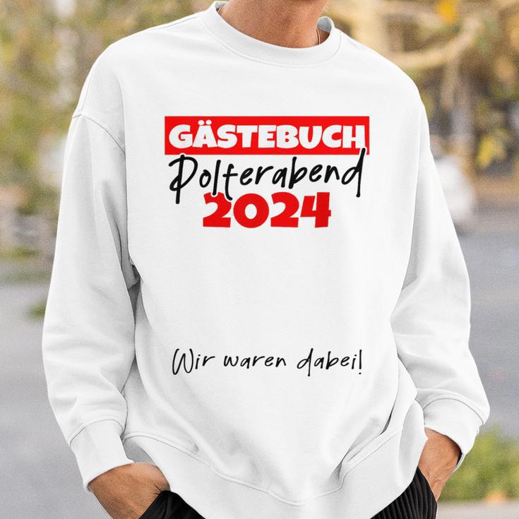 Guest Book For Signing 2024 Sweatshirt Geschenke für Ihn