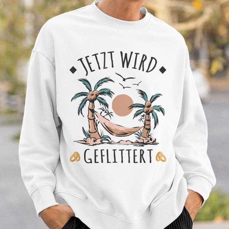 Honeymoon Accessories Jetzt Wird Geflittert Sweatshirt Geschenke für Ihn