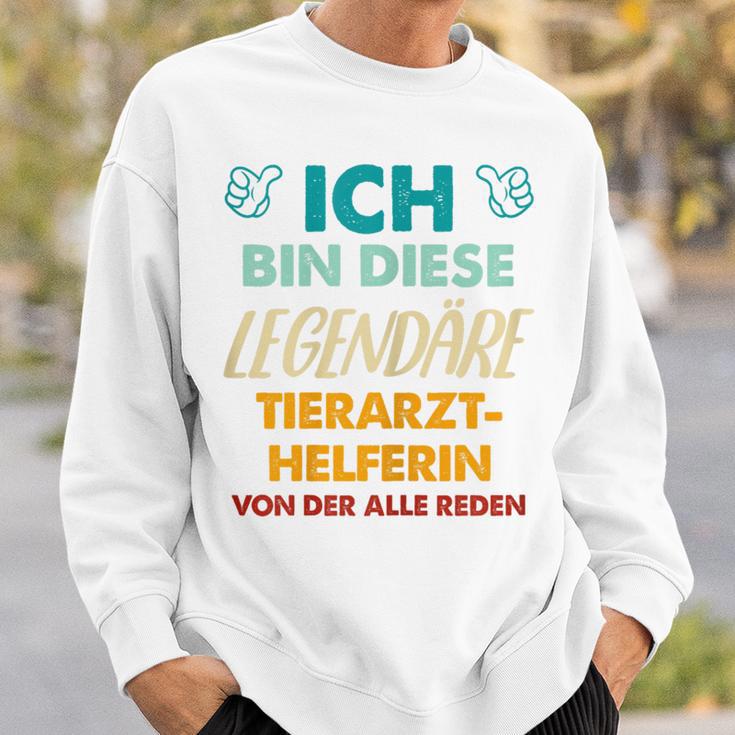 Ich Bin Diese Legendäre Tierarzthelferin Sweatshirt Geschenke für Ihn