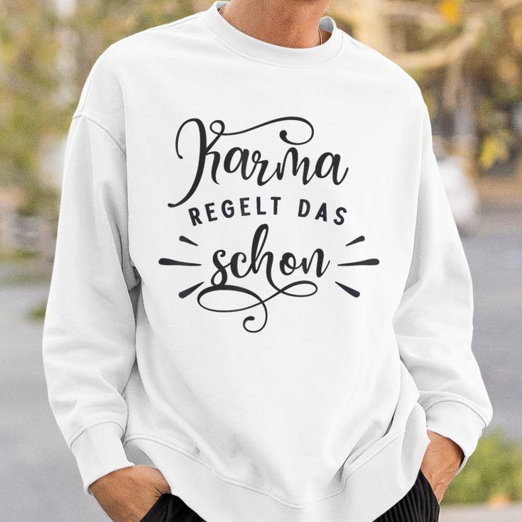 Karma Regulation Das Schon Sweatshirt Geschenke für Ihn