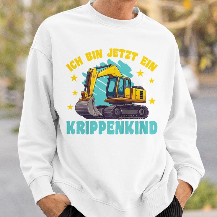 Kinder Ich Bin Jetzt Ein Krippenkind Sweatshirt Geschenke für Ihn