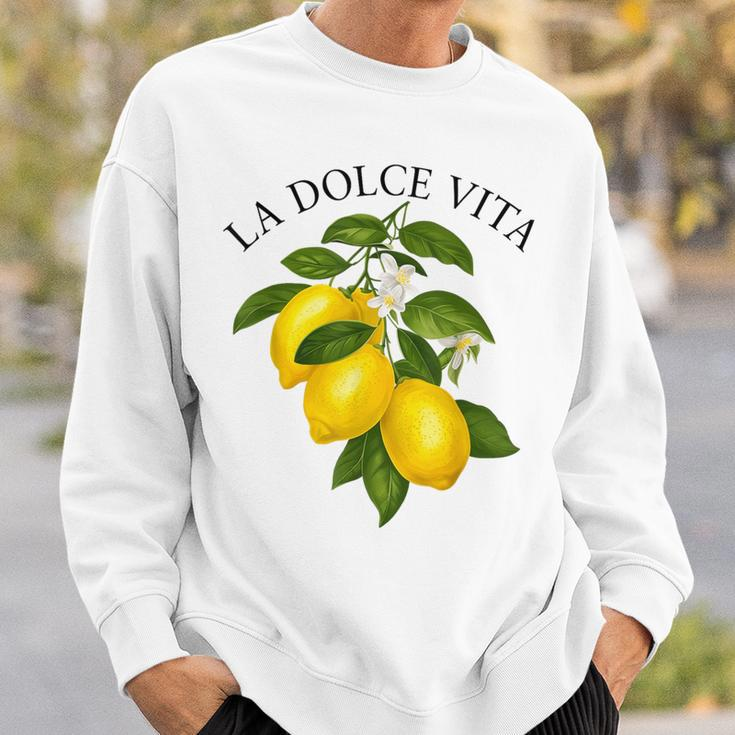 La Dolceita X Limone Lemons Lemon Limoncello Spritz Sweatshirt Geschenke für Ihn