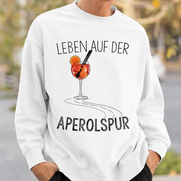 Leben Auf Der Aperolspur Life Sweatshirt Geschenke für Ihn