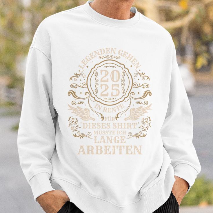 Legende Geht In Rente Rentner Ruhestand 2025 Sweatshirt Geschenke für Ihn