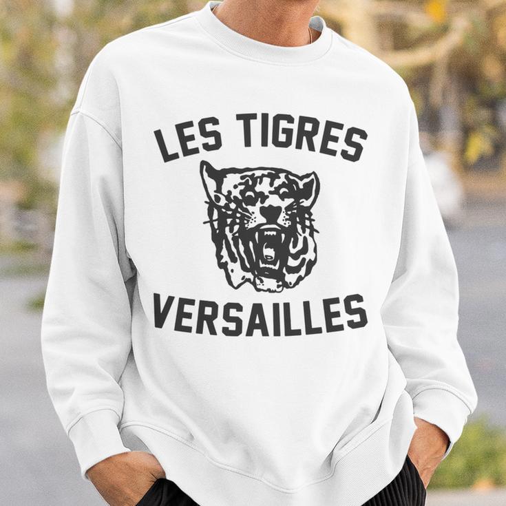 Les Tigresersailles France French Tigers Trendy Long-Sleeved Gray Sweatshirt Geschenke für Ihn