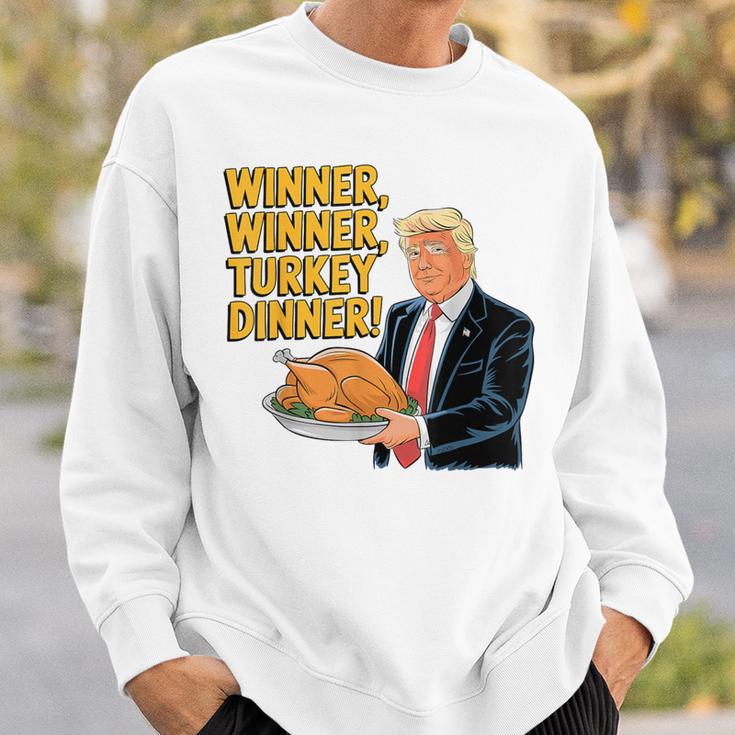 Lustiger Trump-Gewinner Truthahn Dinner Thanksgiving Sweatshirt Geschenke für Ihn