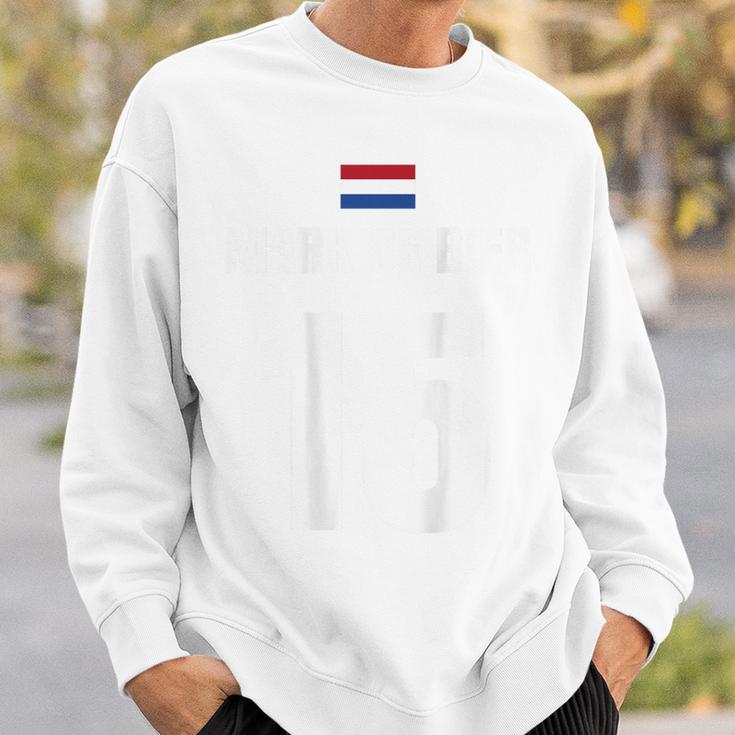 Mark De Bier Holland Niederlande Sauf Trikot Orange Sweatshirt Geschenke für Ihn