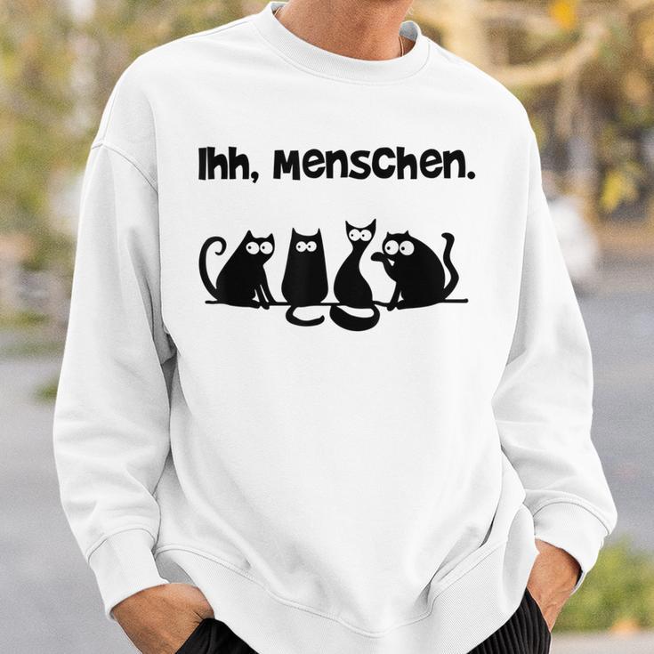 Her Menschen Cat Cat Motif Sweatshirt Geschenke für Ihn