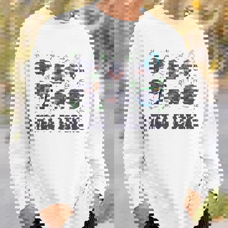 Moo Deng Baby Hippo Collection Cute Animal Hippo Lovers Sweatshirt Gifts for Him