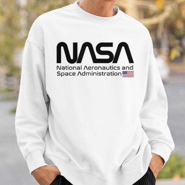 Nasa National Aeronautics And Space Administration Usa Sweatshirt Geschenke für Ihn