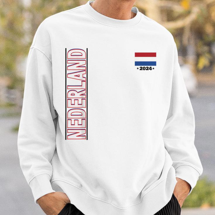 Netherlands Flag Fan Item Nederland Flag Blue Sweatshirt Geschenke für Ihn