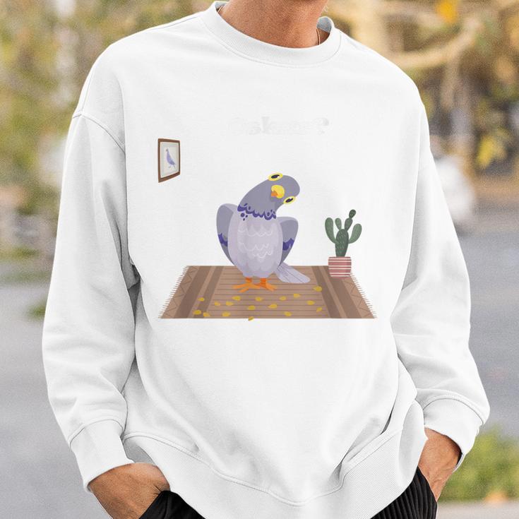 With Oskar Die Taube Oskar Gray Sweatshirt Geschenke für Ihn