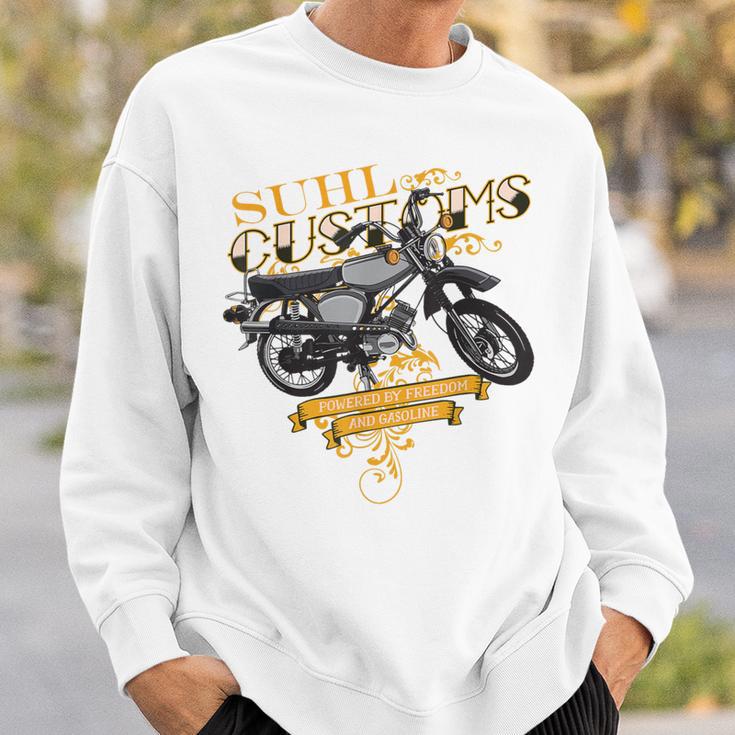 Ostdeutschland Suhl Simson Enduro S50 S51a Suhl Customs Sweatshirt Geschenke für Ihn