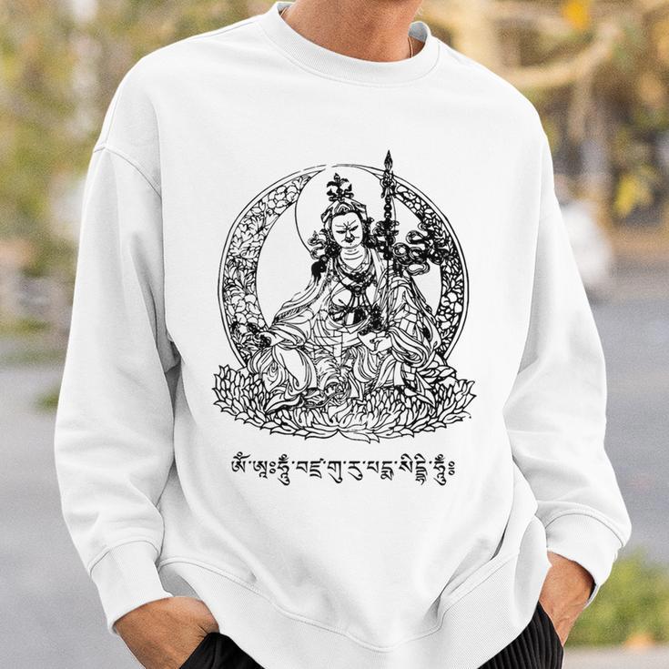 Padmasambhava Guru Rinpoche Tibetan Buddha Mantra Buddhist Sweatshirt Geschenke für Ihn