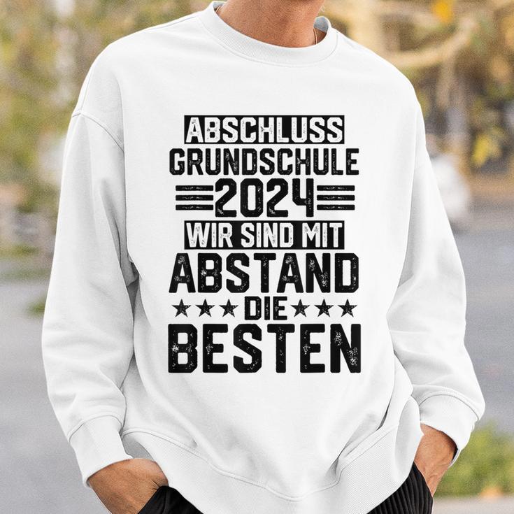 Primary School Graduation 2024 Mit Abstand Die Besten Children's Gray Sweatshirt Geschenke für Ihn