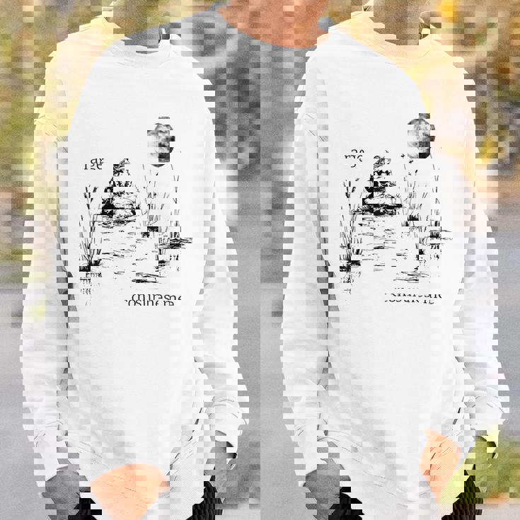 Rage Consumes Me Frog Sweatshirt Gifts for Him