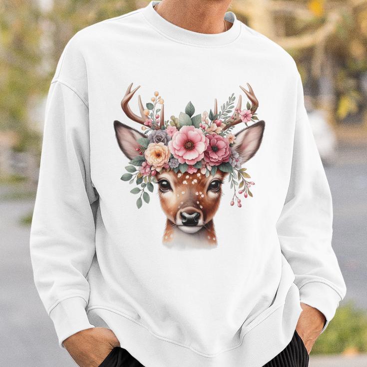 Reh Damen Reh Kostüm Kinder Carnival Reindeer Sweatshirt Geschenke für Ihn