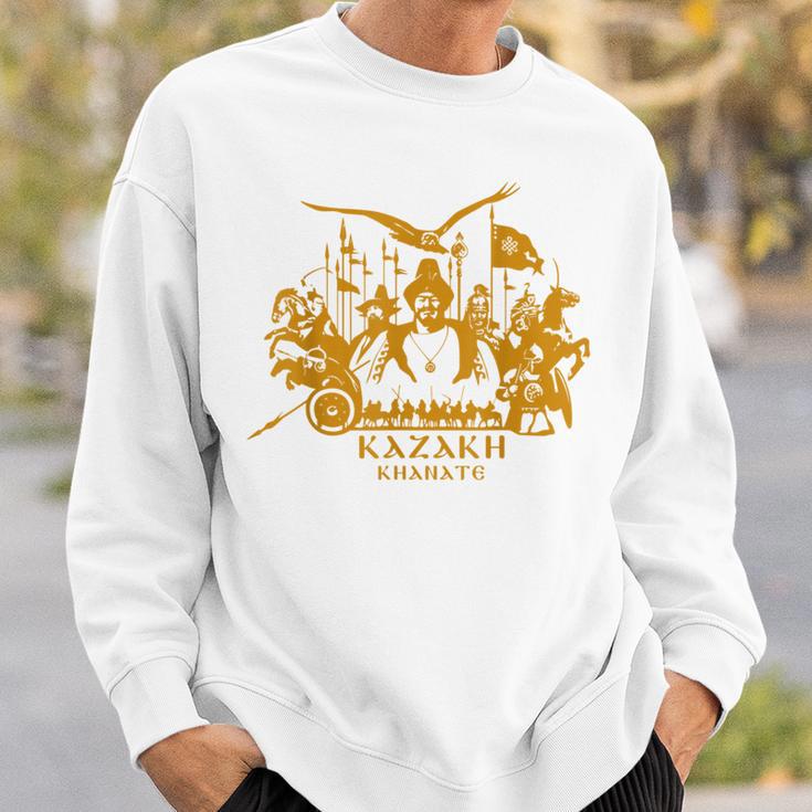 Republic Of Kazakhstan Qazaqstan Kazakhstan Kazakh Flag Sweatshirt Geschenke für Ihn