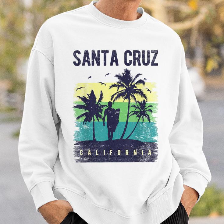 Santa Cruz California Usa Surf Sweatshirt Geschenke für Ihn