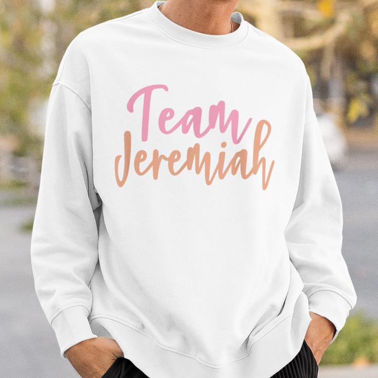 Team Jeremiah Sweatshirt Geschenke für Ihn