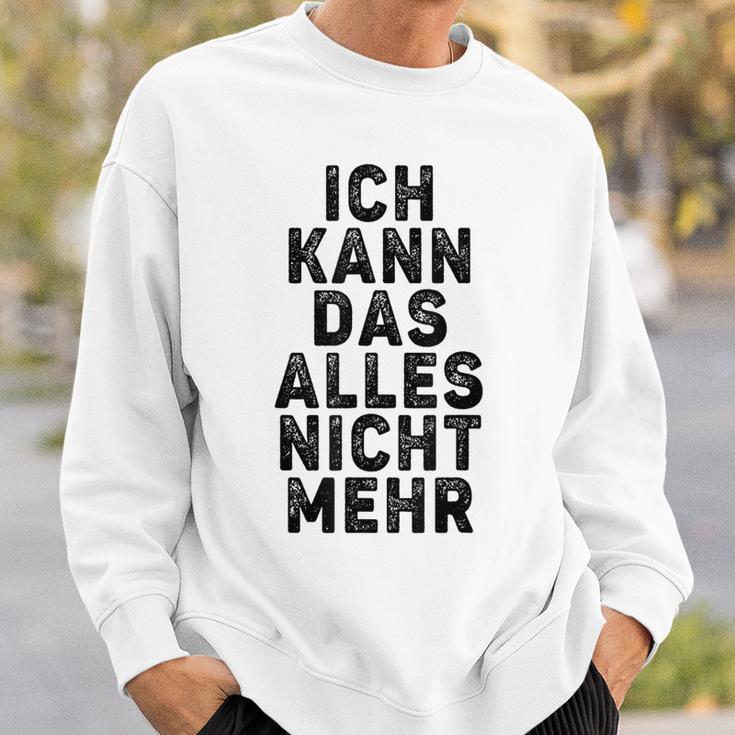 Überwältigt Humor 'Ich Kann Nicht Mehr' Sweatshirt Geschenke für Ihn