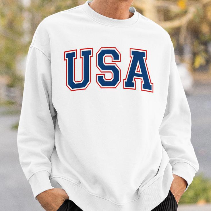 Usa Athletic Team Flag Sweatshirt Geschenke für Ihn