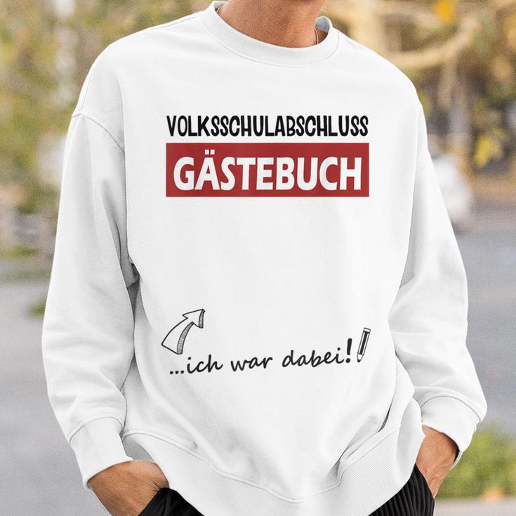 Volksschule Geschafft Popular School Graduation Guest Book 4 Class S Sweatshirt Geschenke für Ihn