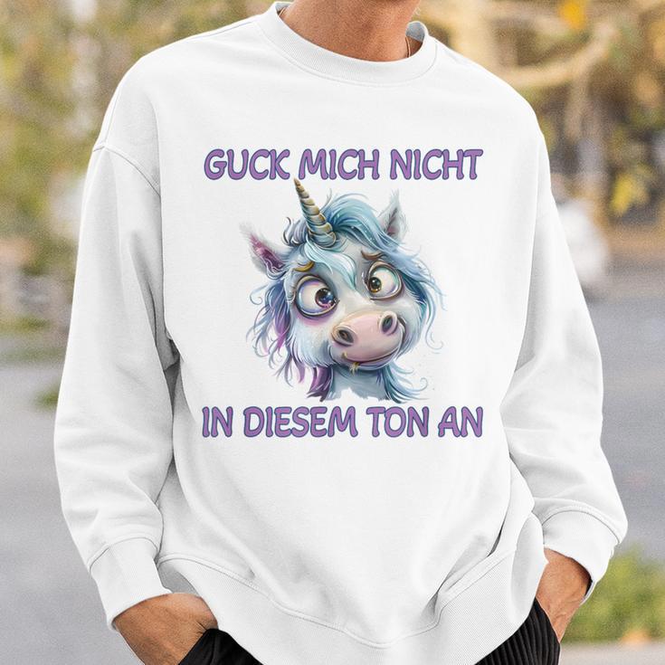 Zerzaustes Einhorn Sweatshirt Geschenke für Ihn