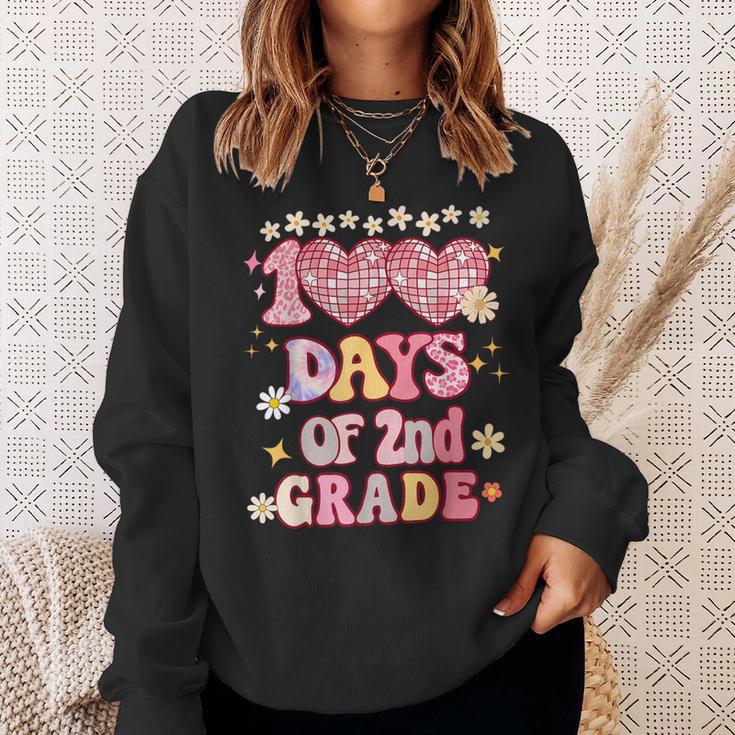 100 Tage 2 Klasse Alles Gute Zum 100 Schultag Für Kinder Lehrer Sweatshirt Geschenke für Sie