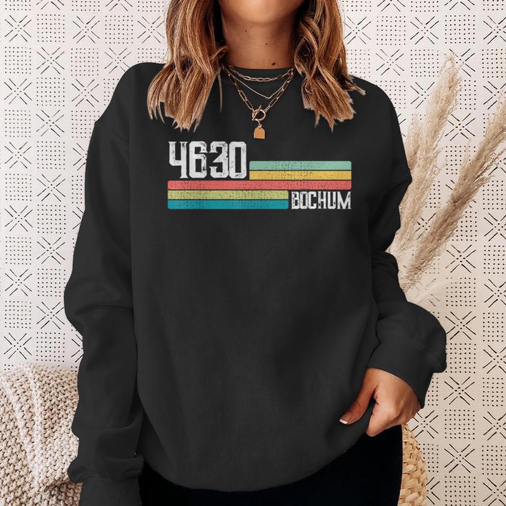 4630 Bochum Retro Old Postcodeintage Sign Sweatshirt Geschenke für Sie