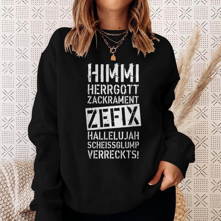 47 Himmi Herrgod Zackrament Zefix Hallelujah Sweatshirt Geschenke für Sie