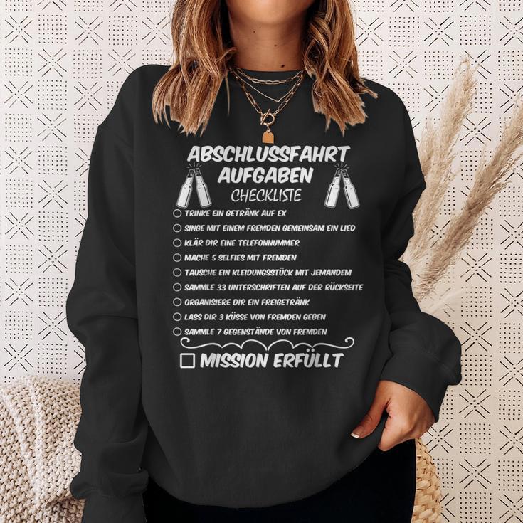 Abschluss Urlaub Mutproben Abschlussfahrt Sweatshirt Geschenke für Sie