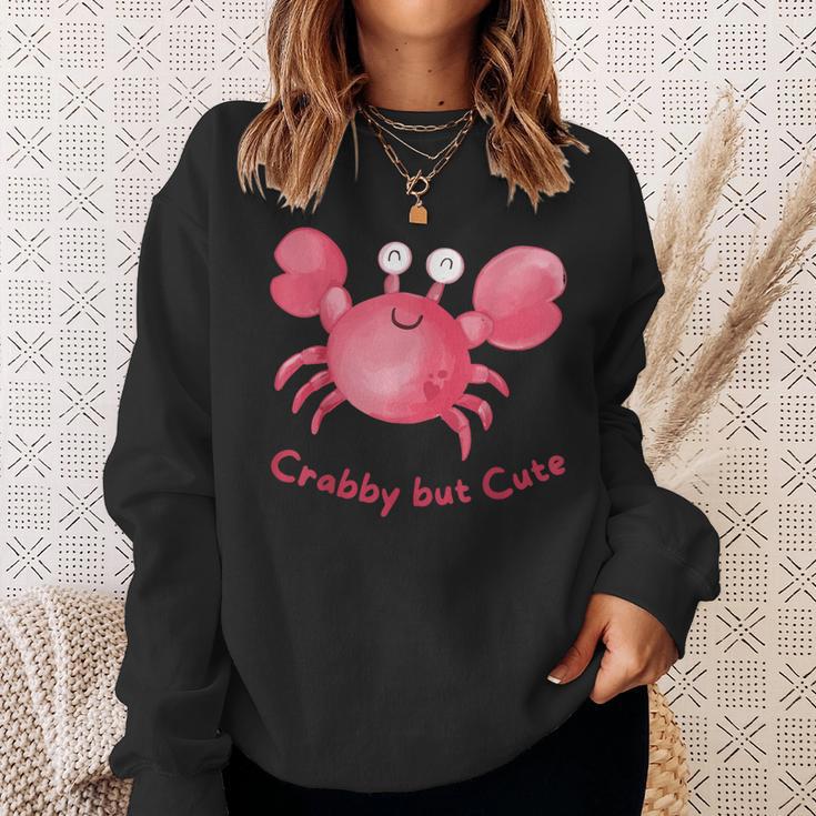 Adorablemente Lindo Cangrejo Para Niñas Niños Cangrejo Pero Lindo Camisa de entrenamiento Regalos para ella