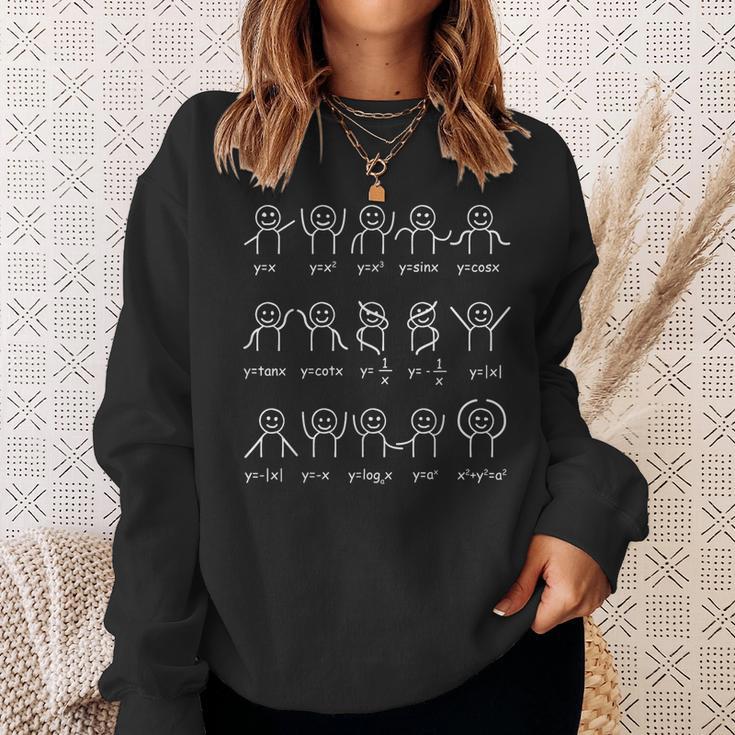 Algebra Tanz Lustiges Diagramm Mathe Gleichung Sweatshirt Geschenke für Sie