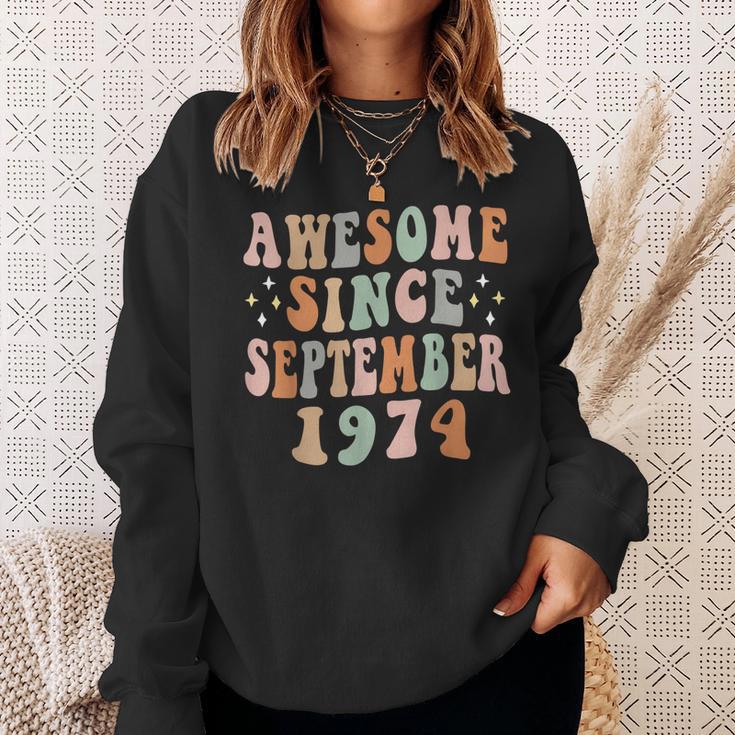 Alles Gute Zum 48 Geburtstag 48 Jahre Alt Fantastisch Seit September 1974 Sweatshirt Geschenke für Sie