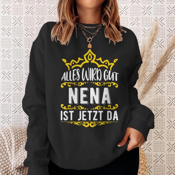 Alles Wird Gut Nena Ist Jetzt Da Alles Wird Gut Alles Wird Gut Sweatshirt Geschenke für Sie